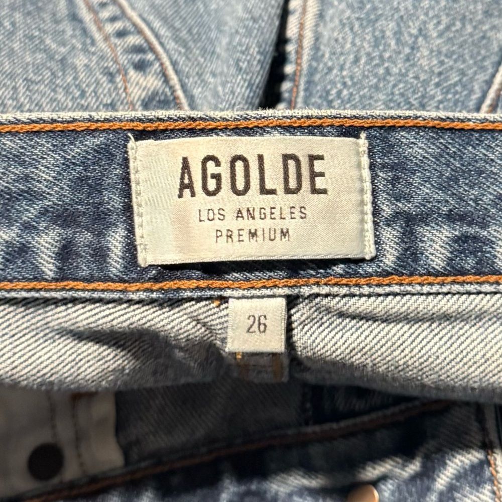 Agolde Micah Jean Shorts Size 26 - Picture 4 of 6